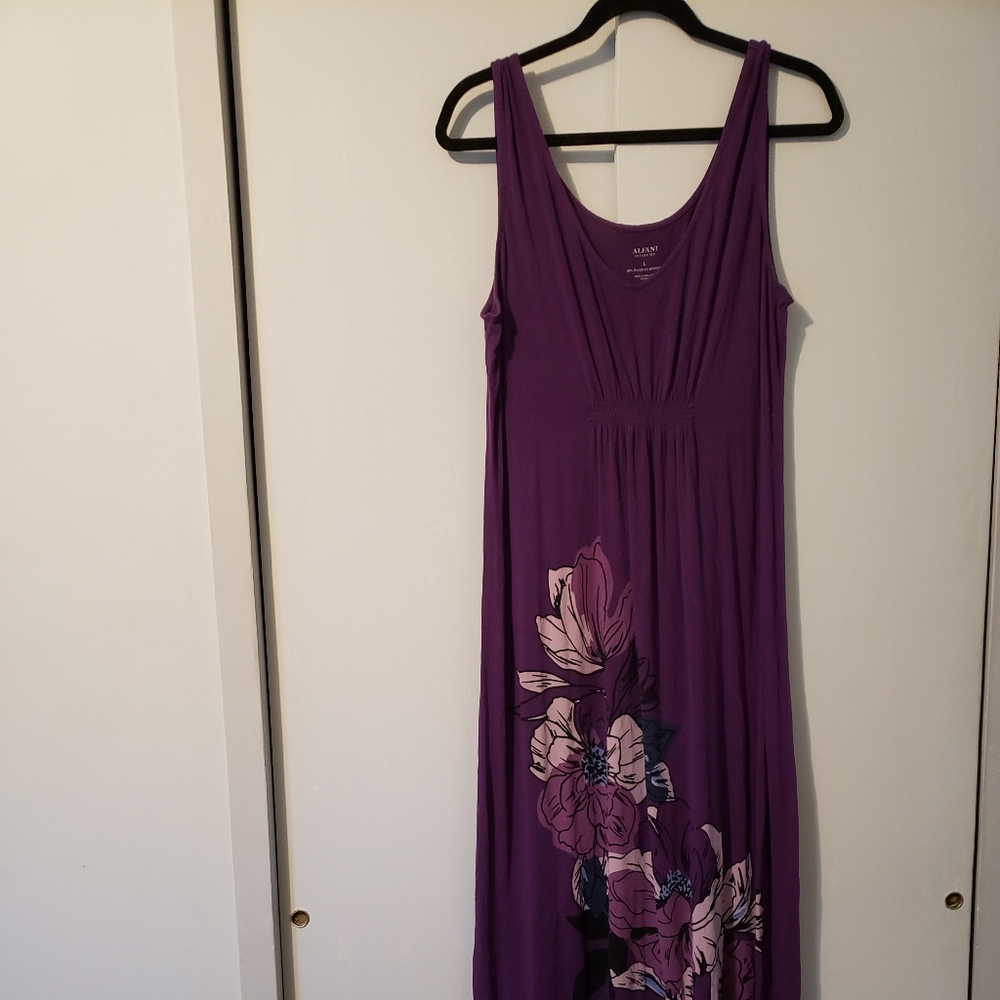 Alfani intimates purple flower nightie